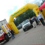 Shell prezentował swój system zwiększania efektywności zużycia paliwa FuellSave Partner nie tylko na stoisku w hotelu, ale również na parkingu na świeżym powietrzu.
