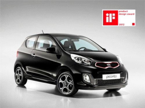 Kia Picanto wyróżniona „iF Product Design Award 2012”