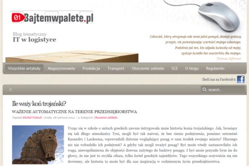 BAJTEM W PALETĘ – nowy blog tematyczny na polskim rynku