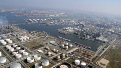 184 mln ton ładunków w porcie Antwerpia