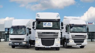 First Choice – nowy program obejmujący używane ciężarówki DAF
