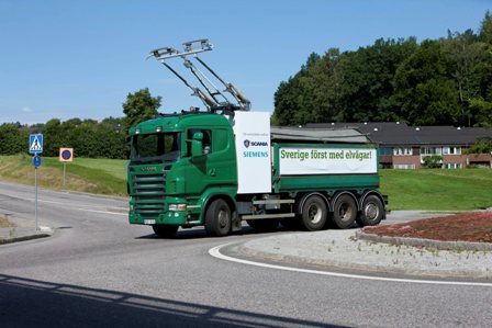 Scania i Siemens zbudują elektryczne ciężarówki