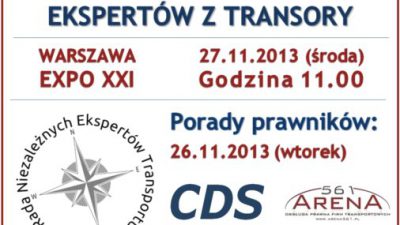 Trans Poland 2013 – darmowe porady Ekspertów TRANSORY