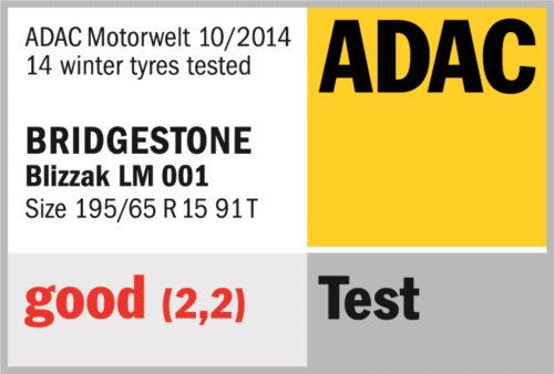 Opony Bridgestone a testy ADAC