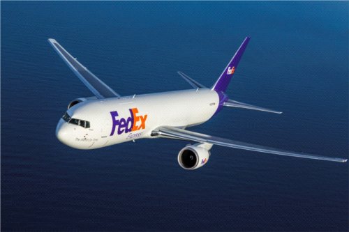 Boeingi w barwach FedEx-u