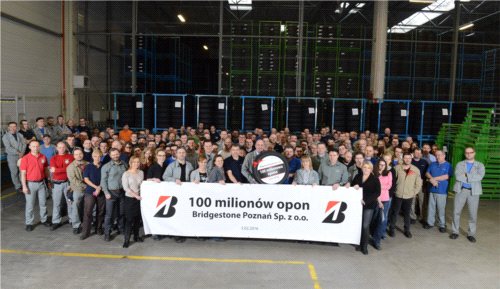 100 mln opon z Bridgestone Poznań (+ FOTO)