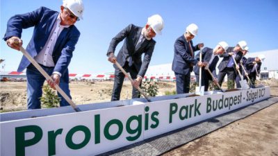 Prologis Świętuje Rozpoczęcie Budowy Obiektu Spekulacyjnego o Powierzchni 21 000 Metrów Kwadratowych na Węgrzech