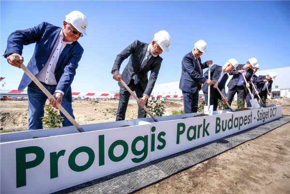 Prologis Świętuje Rozpoczęcie Budowy Obiektu Spekulacyjnego o Powierzchni 21 000 Metrów Kwadratowych na Węgrzech