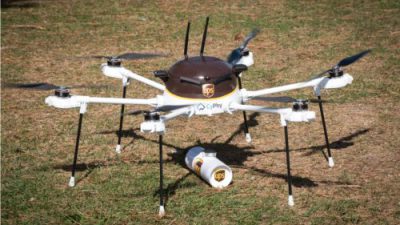 UPS testuje drony