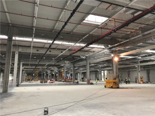 Budowa nowej fabryki sia Abrasives w Goleniowie