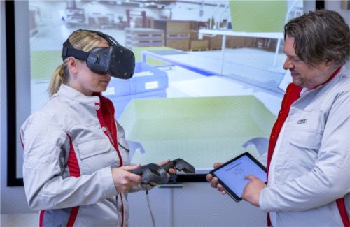 Audi szkoli pracowników logistyki w wirtualnej rzeczywistości