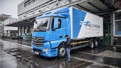 Dachser przetestuje elektryczną ciężarówkę eActros