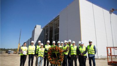 Koniec budowy centrum logistycznego Zalando w Głuchowie