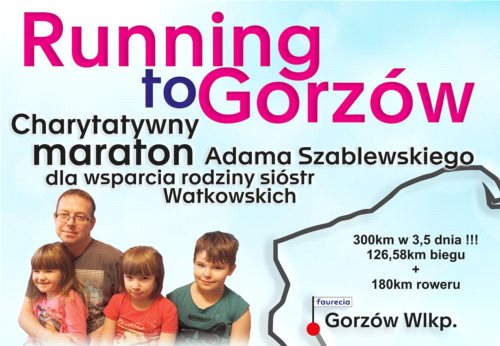 “Running to Gorzów” czyli charytatywny maraton z fabryki do fabryki