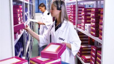 DSV dla nowoczesnej logistyki farmaceutycznej
