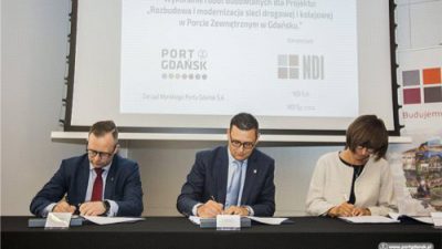 Port Gdańsk rozbuduje sieć drogową i kolejową
