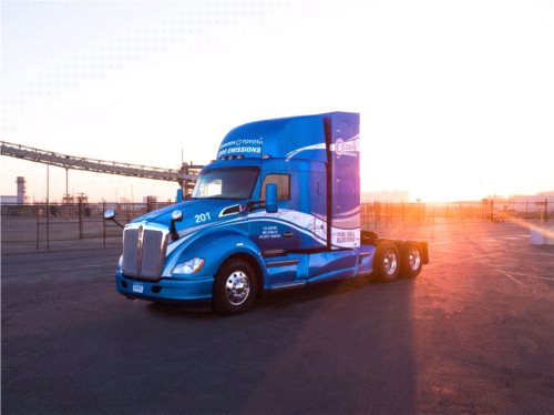 Wodorowe ciężarówki dla portu Los Angeles