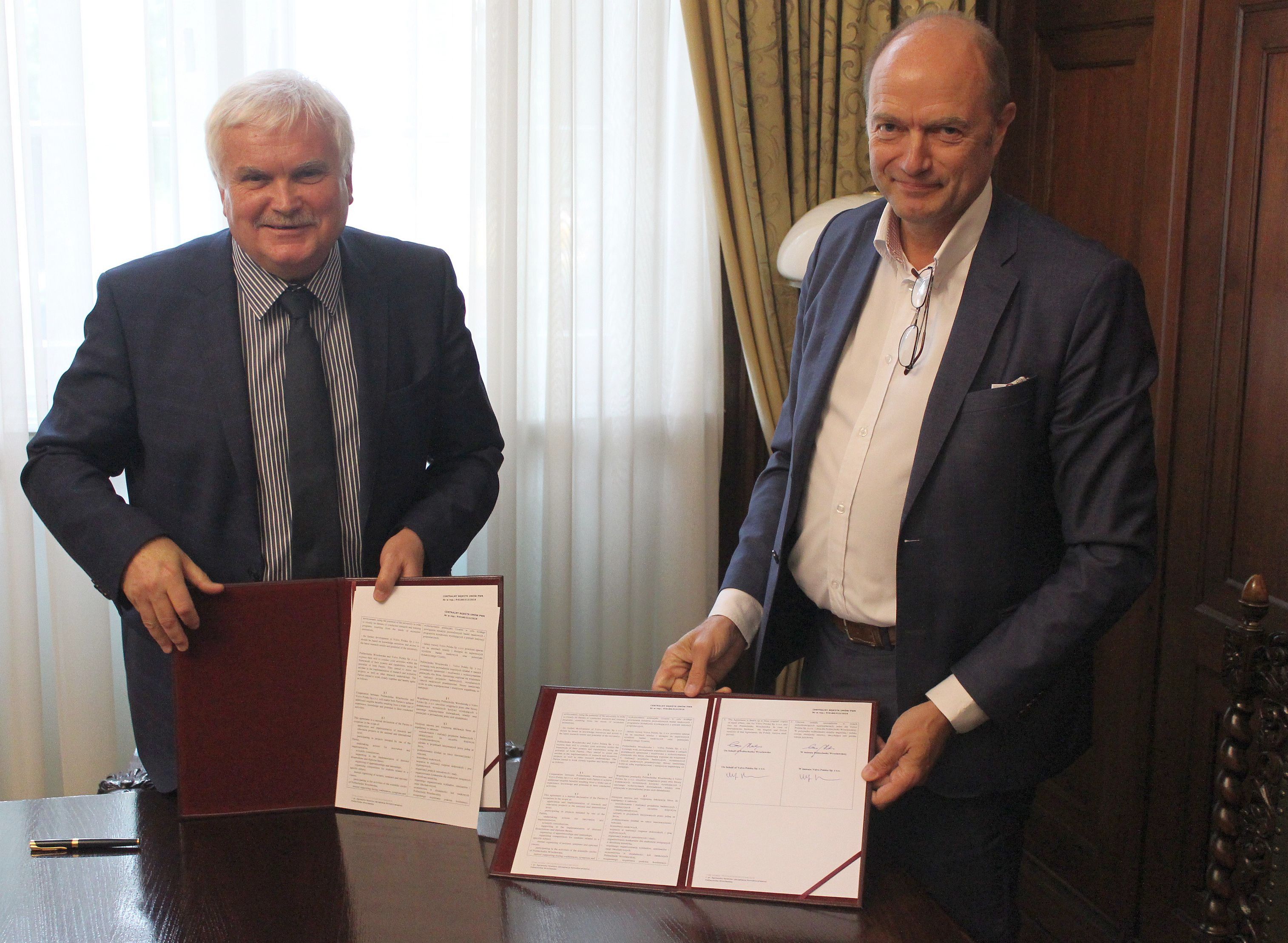 Politechnika Wrocławska i Volvo Polska podpisały porozumienie