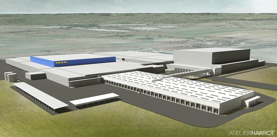 Centrum Dystrybucji IKEA w Jarostach będzie większe