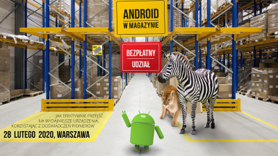 Android w magazynie