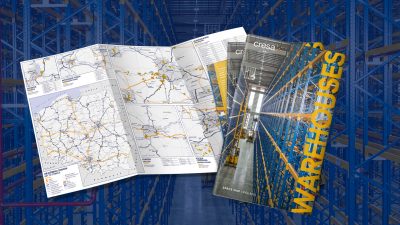 Nowa wersja mapy powierzchni magazynowych w Polsce