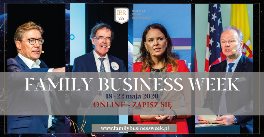 Family Business Week – dylematy rodzin biznesowych podczas pandemii Covid-19