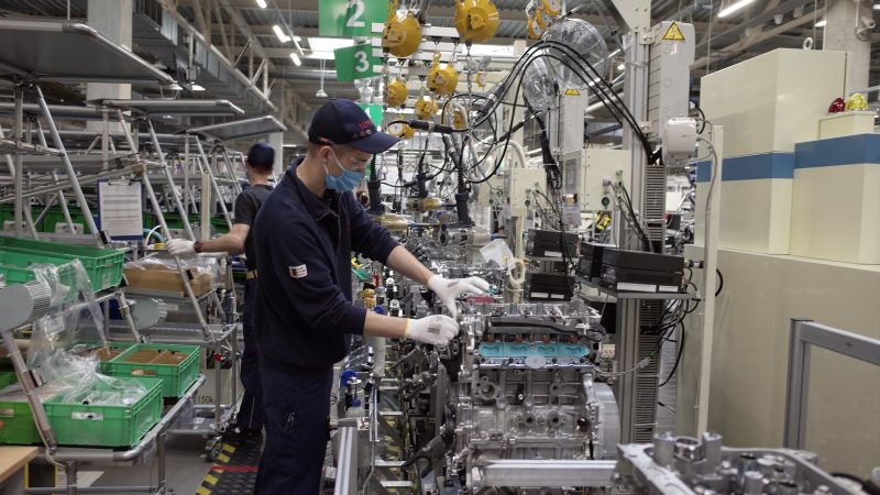 Toyota rusza z produkcją nowego silnika w Polsce