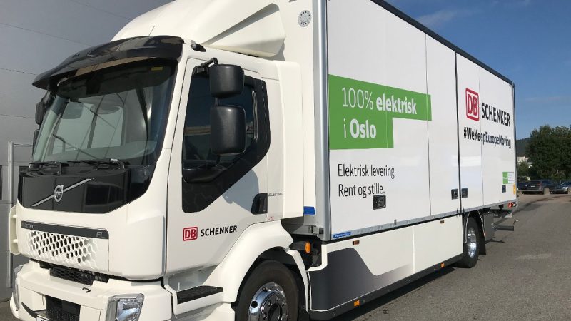DB Schenker z nową ciężarówką Volvo FL Electric
