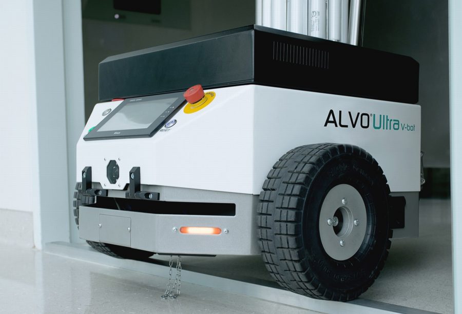 ALVO Ultra V-bot – mobilny robot dezynfekujący UV-C