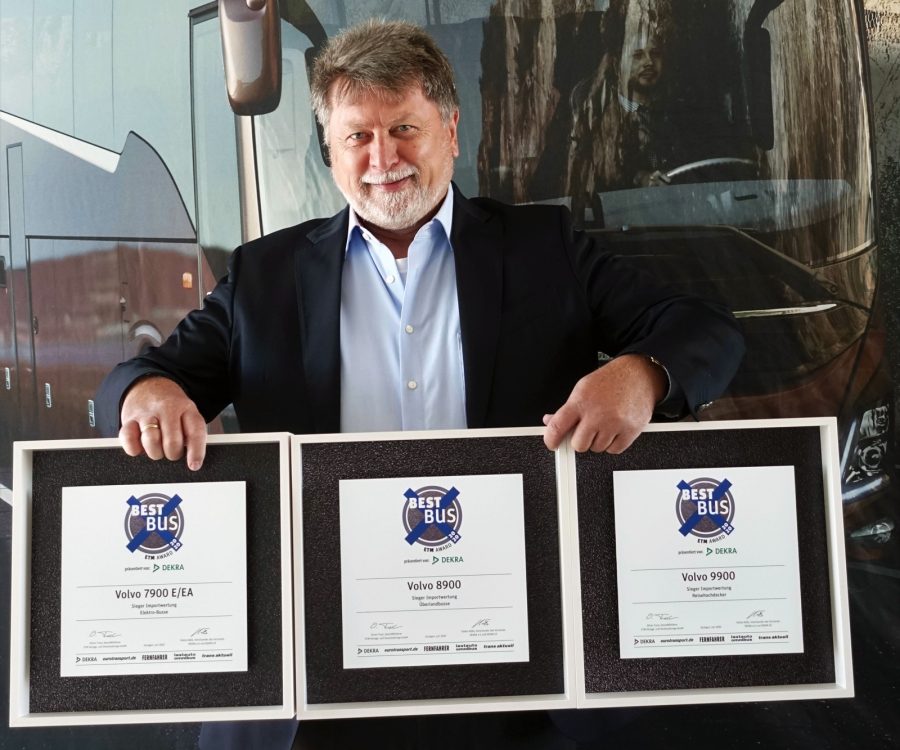 Trzy nagrody dla autobusów Volvo z polskiej fabryki
