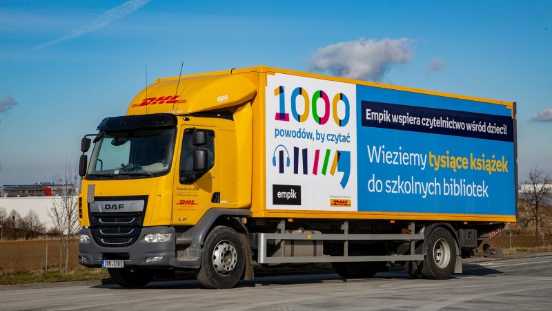 DHL Supply Chain partnerem akcji „1000 powodów, by czytać”
