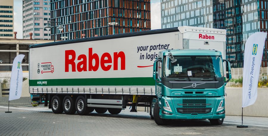 IKEA, Volvo Trucks i Grupa Raben na rzecz zeroemisyjnego transportu
