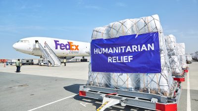 FedEx dostarcza pomoc do Turcji i Syrii