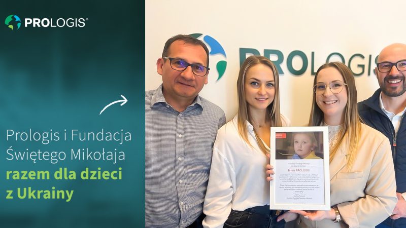 Prologis i Fundacja Świętego Mikołaja razem dla dzieci z Ukrainy