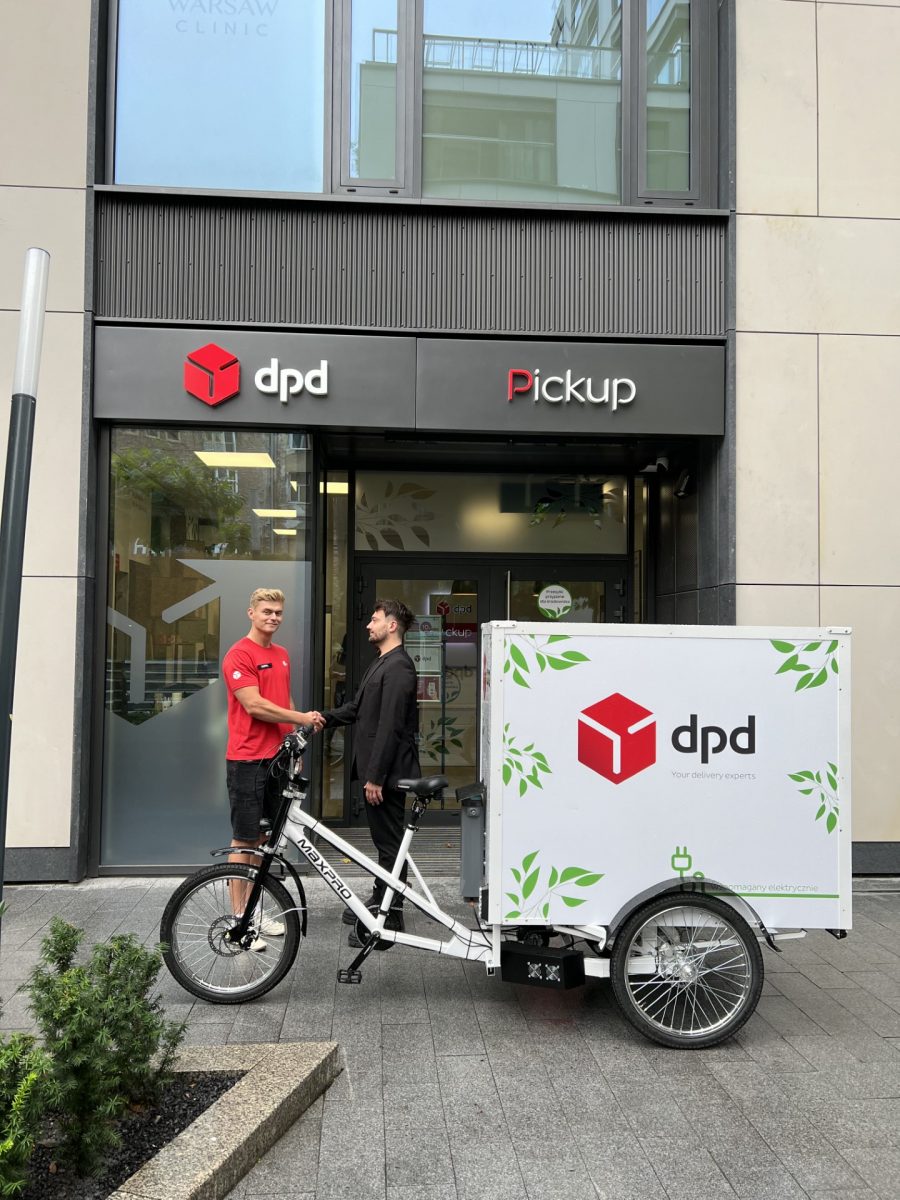 DPD Polska ma już 70 elektrycznych rowerów cargo