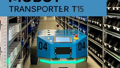 Nowy robot mobilny MOBOT® TRANSPORTER T15 w wersji outdoor