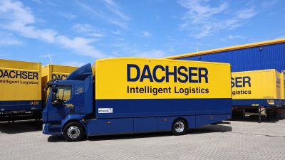 DACHSER wprowadza pierwsze e-ciężarówki w Holandii