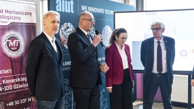 Politechnika Śląska i AIUT otworzyli Laboratorium Autonomicznych Robotów Mobilnych
