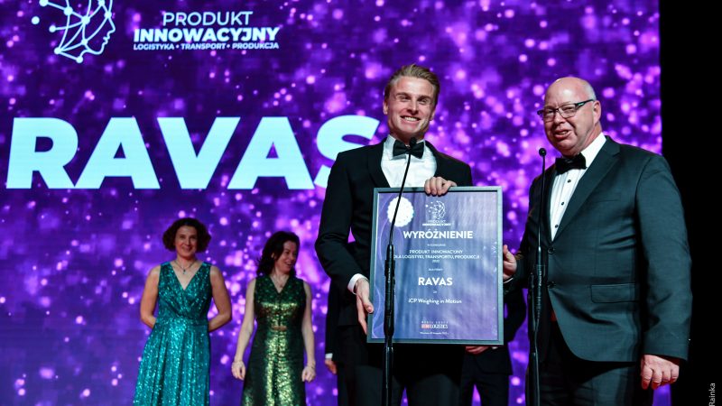 RAVAS laureatem konkursu Produkt Innowacyjny dla Logistyki, Transportu i Produkcji