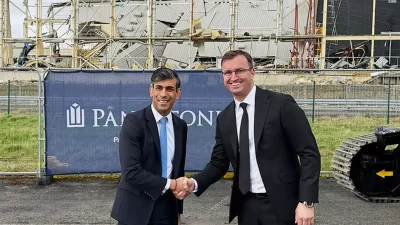 Premier Wielkiej Brytanii i Panattoni otwierają budowę w Swidon