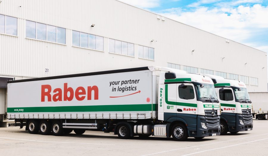 Raben Transport testuje biopaliwo HVO100