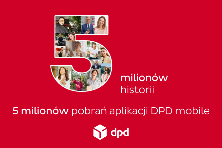 5 milionów pobrań DPD Mobile