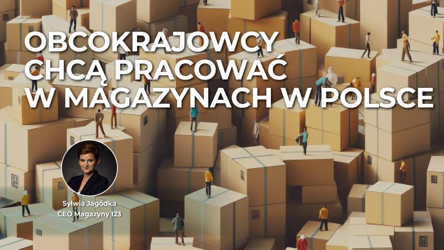 Obcokrajowcy chcą pracować w magazynach w Polsce