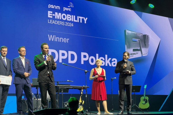 DPD Polska z prestiżową nagrodą „Lider Elektromobilności” 2024