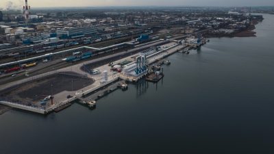 Morski Terminal Przeładunkowy ORLEN w Gdańsku gotowy w ponad 90 procentach