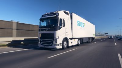 SUUS wykorzystuje biopaliwo HVO100 w transporcie drogowym