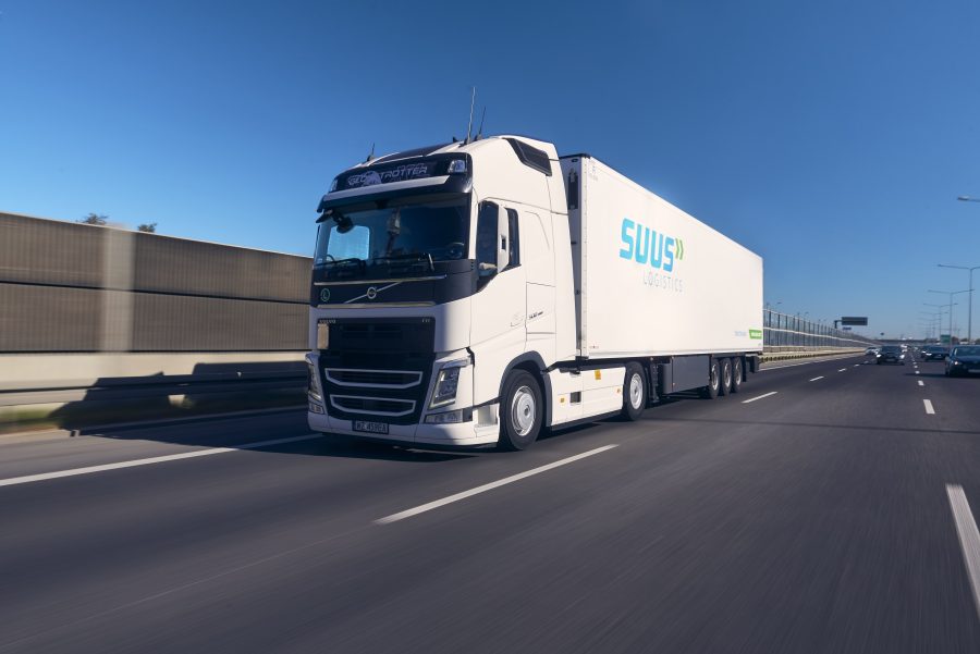 SUUS wykorzystuje biopaliwo HVO100 w transporcie drogowym