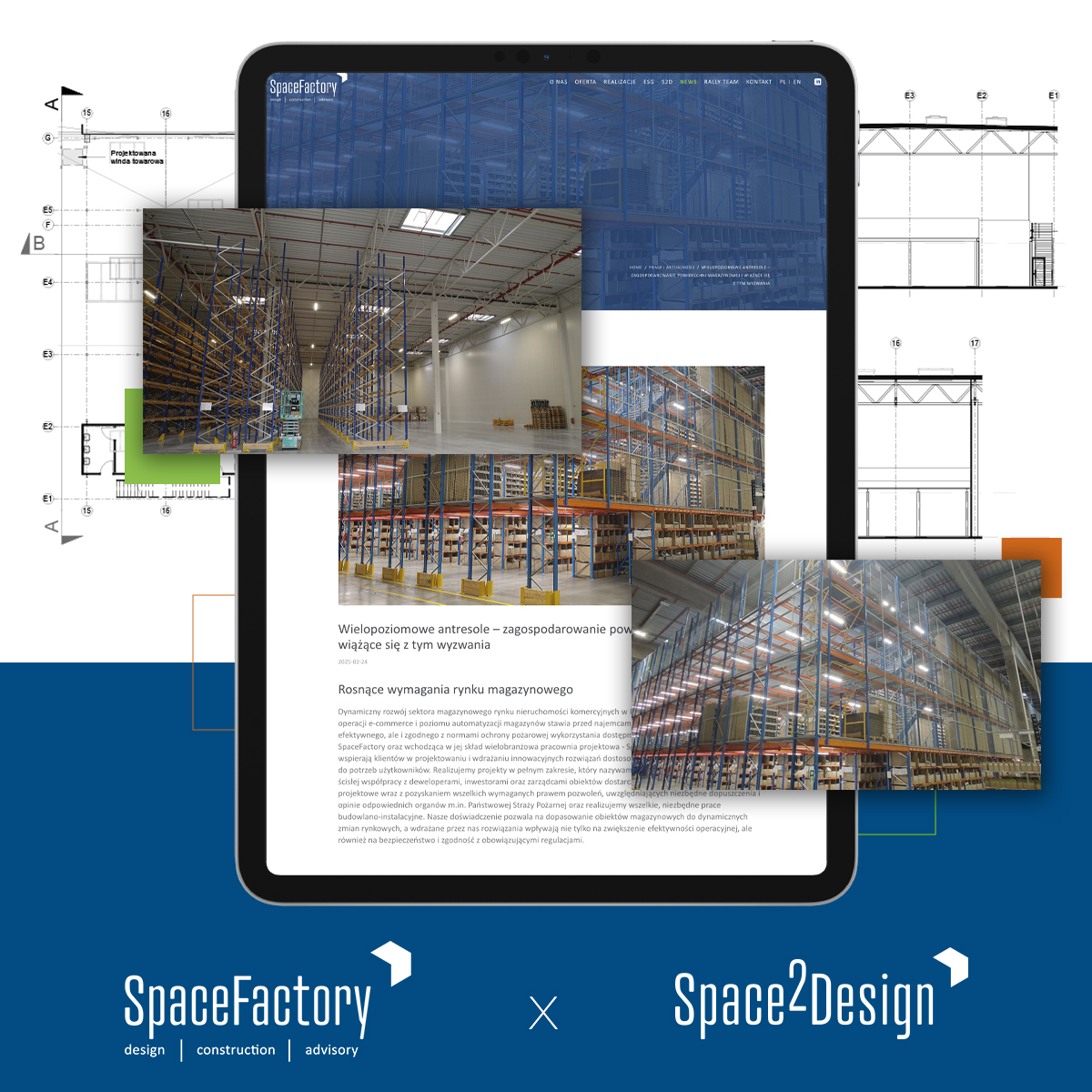 Wielopoziomowe antresole – zagospodarowanie powierzchni magazynowej