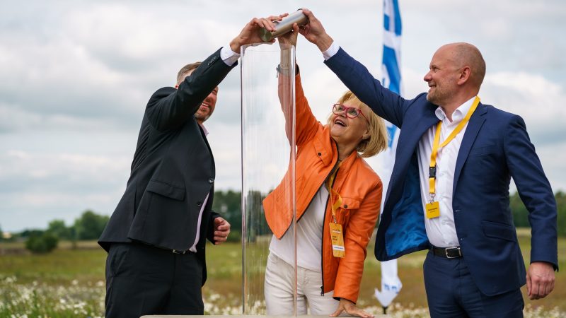 Sika Poland wmurowała kamień węgielny pod fabrykę