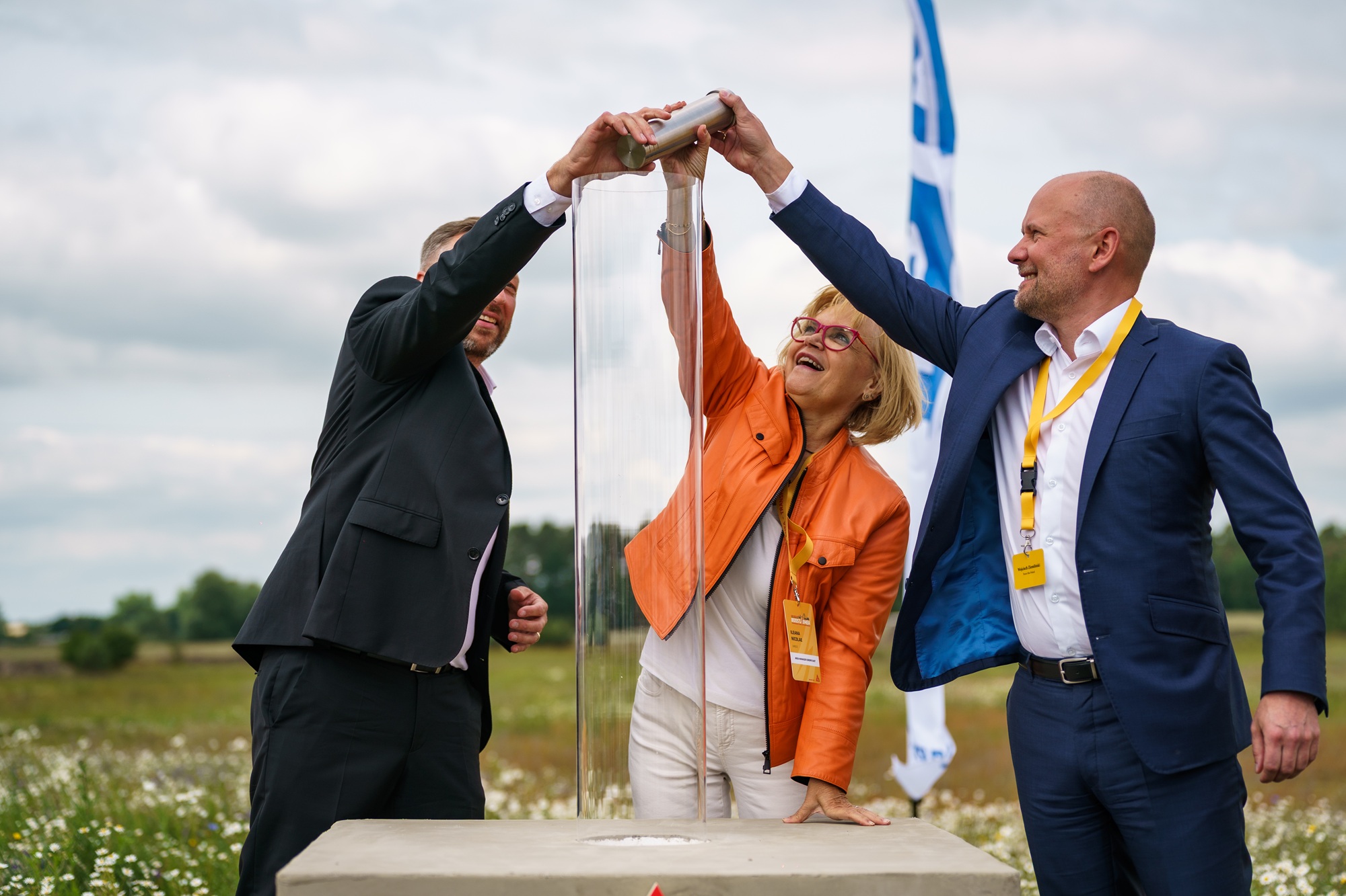 Sika Poland wmurowała kamień węgielny pod fabrykę